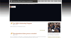 Desktop Screenshot of blackfarmers.org