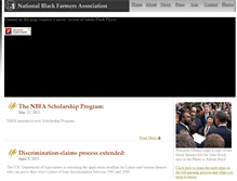 Tablet Screenshot of blackfarmers.org